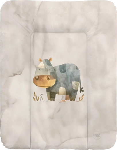 Ceba Baby matelas à langer souple Basic Cosy Hippo 50 × 70 cm