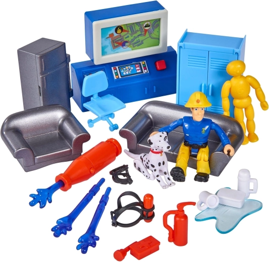 Figurines et accessoires pour jouer selon la série Sam le pompier