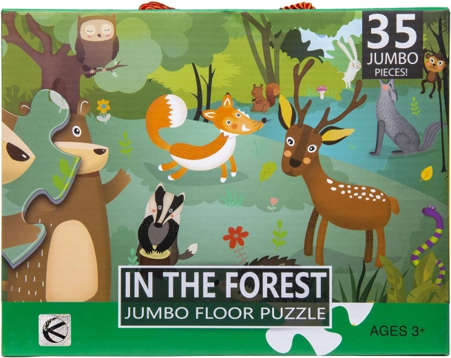 Puzzle XXL pour enfants 35 pièces – forêt