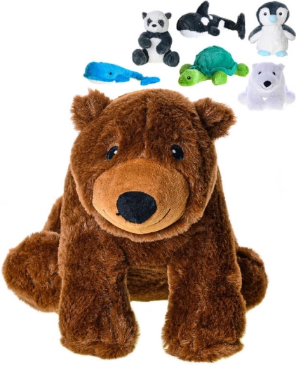 Peluche Ecobuddies 25 cm - 1 pièce
