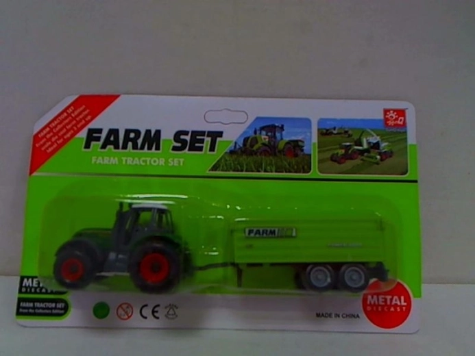 Tracteur avec remorque