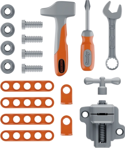 19 pièces d’accessoires, y compris une boîte à outils