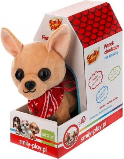 Chien en peluche interactif chihuahua SMILY PLAY