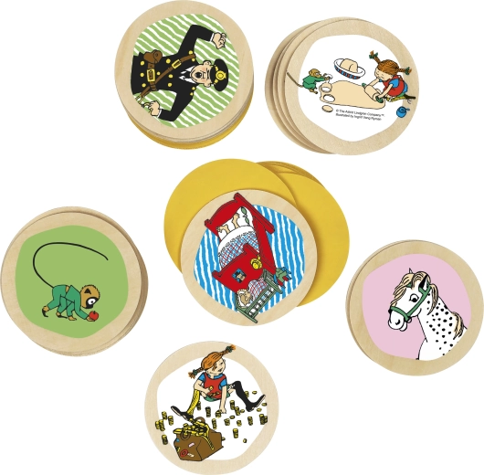 Illustrations originales des histoires de Pippi