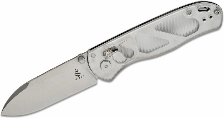 Kizer Drop Bear couteau pliant 7,6 cm, satin, acrylique