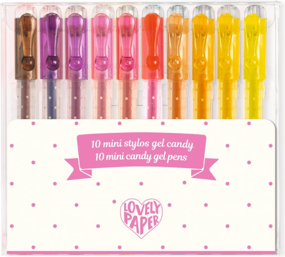 DJECO ensemble de 10 mini stylos gel