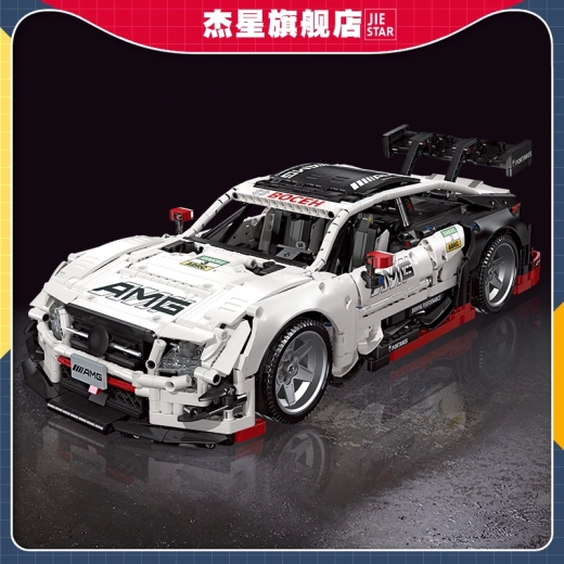 Jeu de construction Voiture de Sport Blanche 2489 pièces