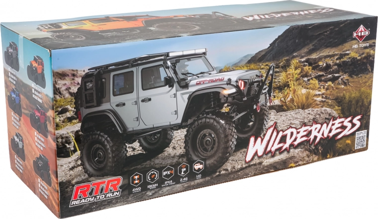 RC auto WILDERNESS RTR 1:10 blanc