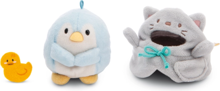 Adorable set 3-en-1 : Waddle, costume de chat et caneton