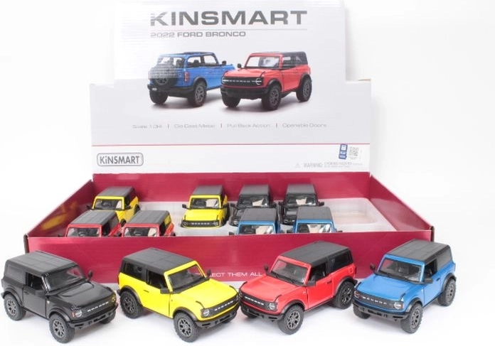 Modèle de voiture Ford Bronco hardtop 2022 - 1 pièce