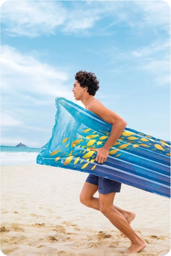 Matériau PVC résistant et transport facile