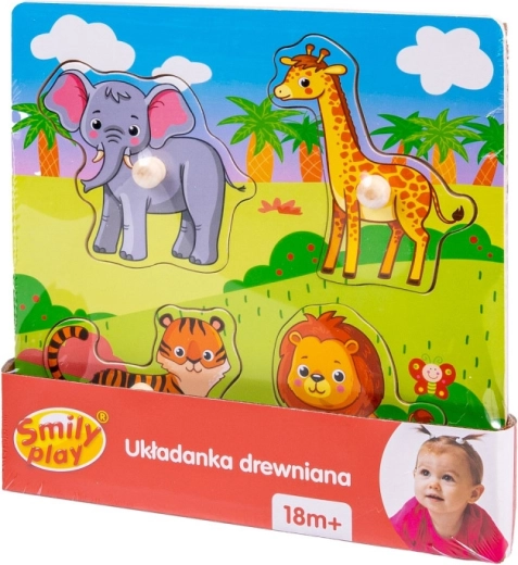 Puzzle en bois ZOO Safari
