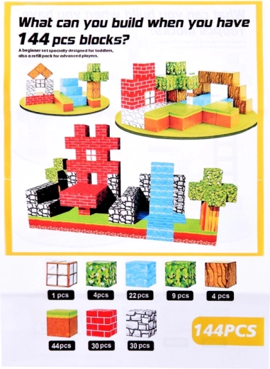 144 pièces pour des constructions pleines d’imagination