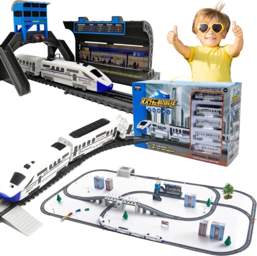 Ensemble de train électrique Pont-levis 366 cm