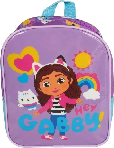 Sac à dos préscolaire La maison magique de Gabby violet