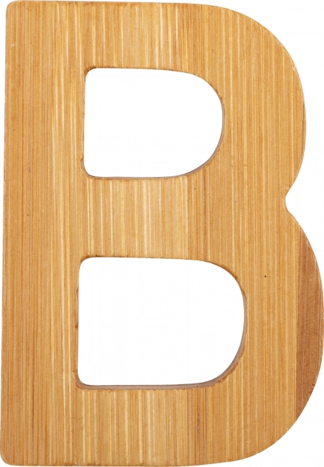 Small Foot Lettre en bambou B