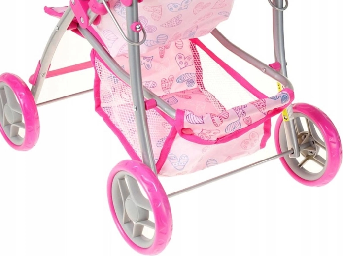 Montage facile et joli design rose avec petits cœurs