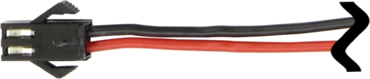 Jamara câble de liaison avec isolation en silicone, prise (female) 50 mm, 1,5 mm² - 1 pièce