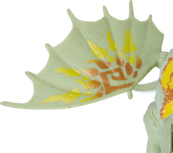 Dragon Rumblehorn authentique avec ailes détaillées