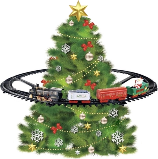 Montage facile autour du sapin de Noël