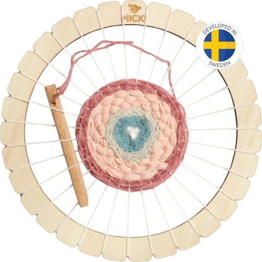 Métier à tisser circulaire pour enfants 21 cm Micki