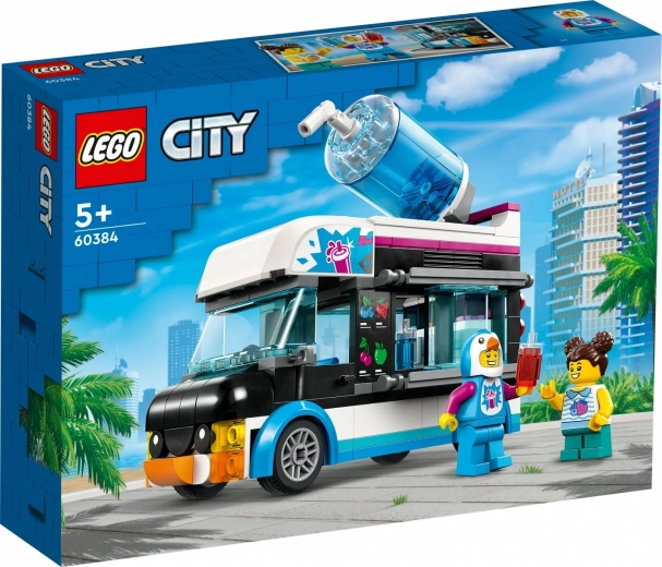 LEGO CITY camion de granités pingouin 60384