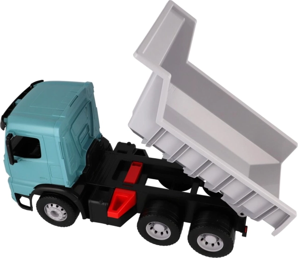 Grande benne basculante avec verrou