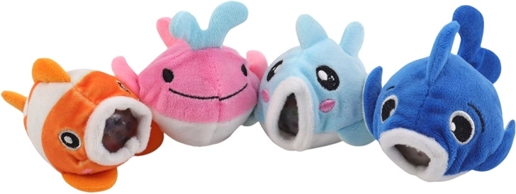 Peluche douce et motifs marins