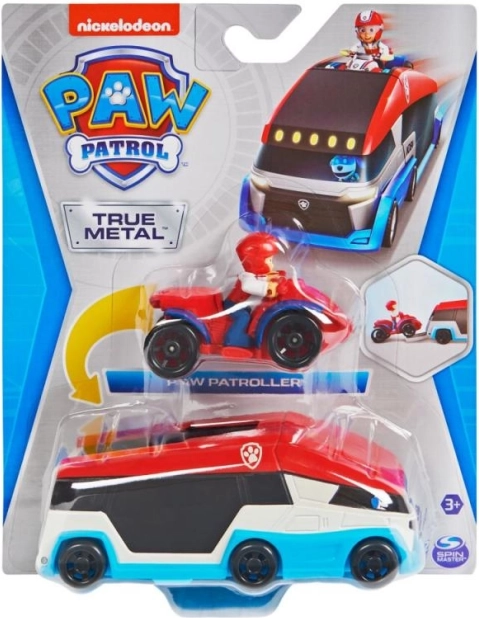 PAW Patrol True Metal – patrouilleur d’équipe avec le quad de Ryder