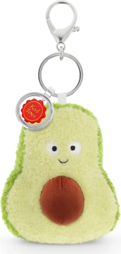 Porte-clés peluche avocat 12 cm