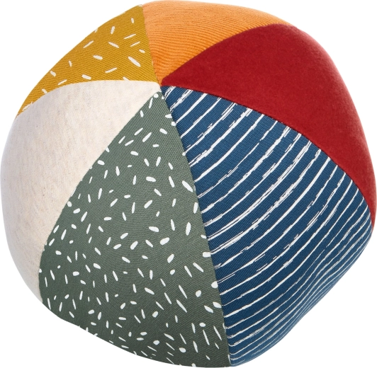 Ballon en peluche Sigikid avec hochet 19 cm