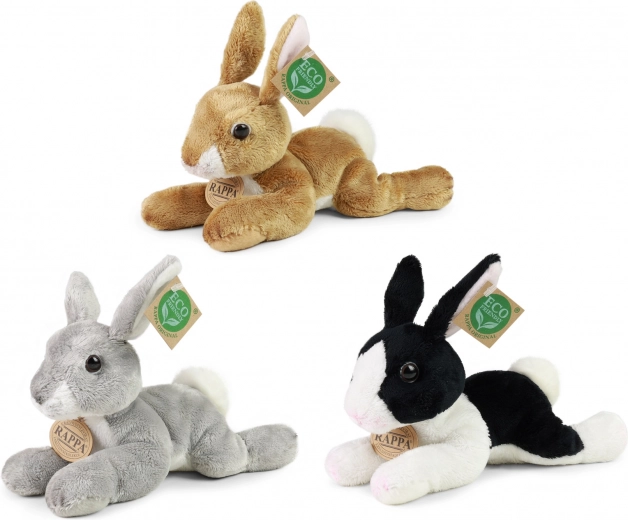 Lapin en peluche RAPPA écologique 18 cm, 3 types