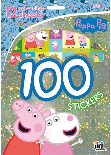 Autocollants et coloriages Peppa Pig – 100 autocollants