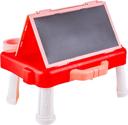 Petite table avec pieds et rangement pratique