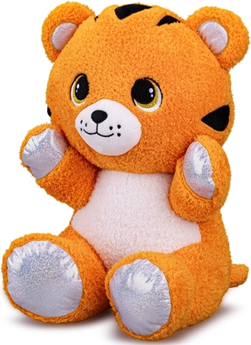 Tigre en peluche assis 16,5 cm