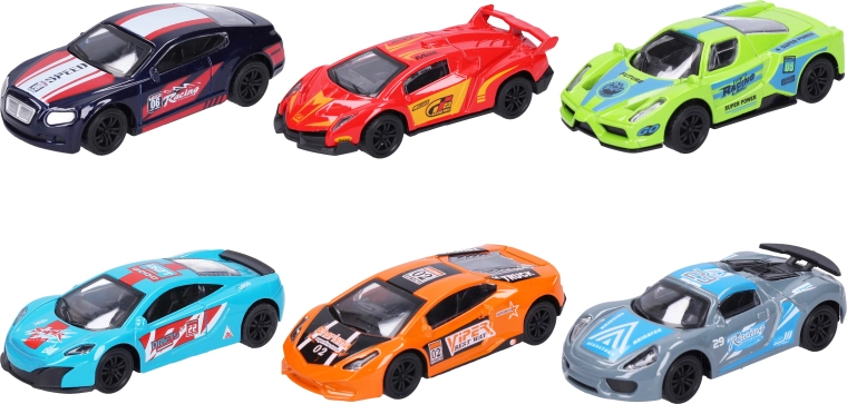 Petite voiture à rétrofriction de 10 cm - 1 pièce