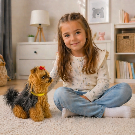 Un compagnon en peluche tout doux