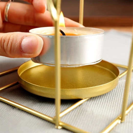 Idéal pour chauffe-plats et bougies jusqu’à Ø 7,5 cm