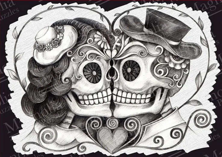 Puzzle fin heureuse 1000 pièces