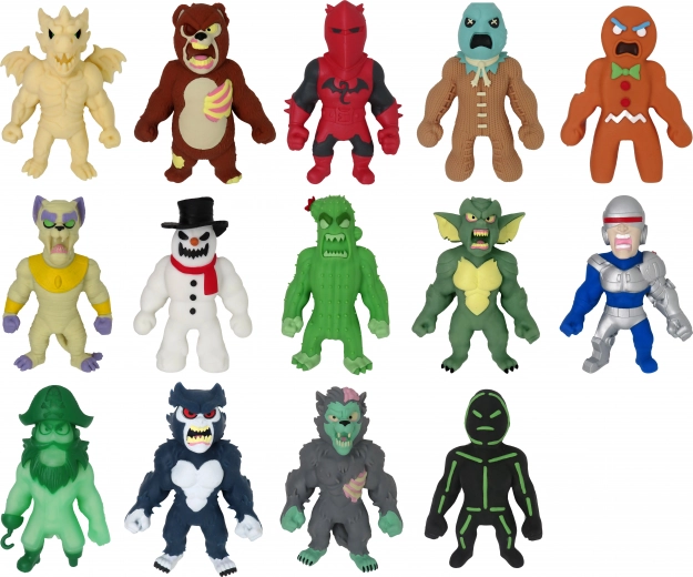 Flexi Monster série 6 – figurines effrayantes extensibles