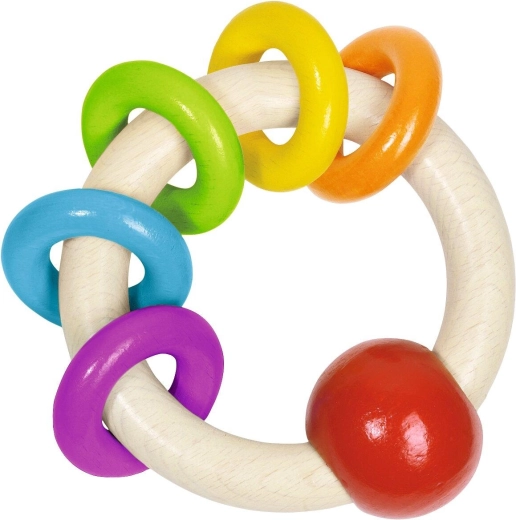 Anneau tactile avec 5 anneaux arc-en-ciel - 1 pièce