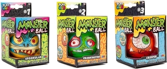 Balle en mousse Monster