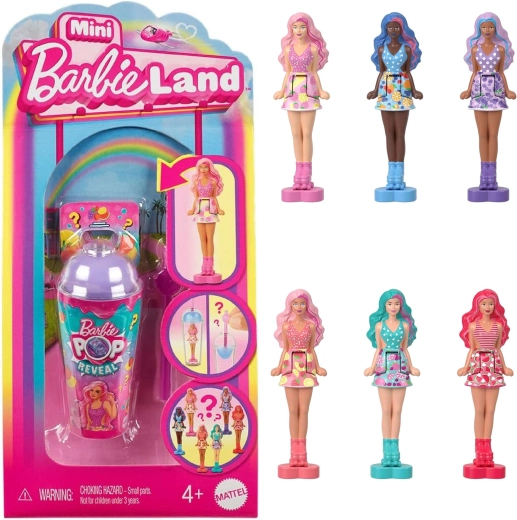 Barbie Pop Reveal mini poupée avec surprise et accessoires