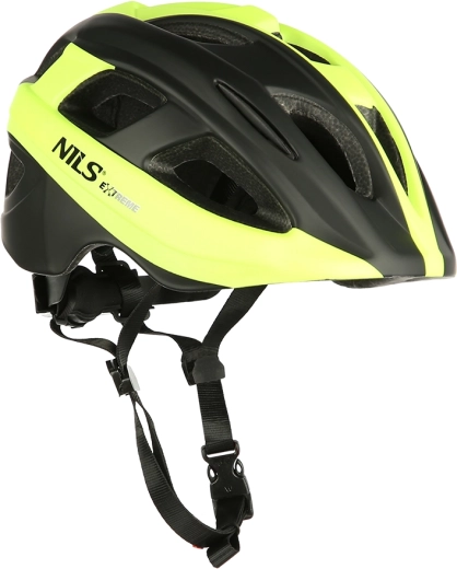 Casque de cyclisme NILS Extreme MTV35J vert citron – S (48-53 cm)