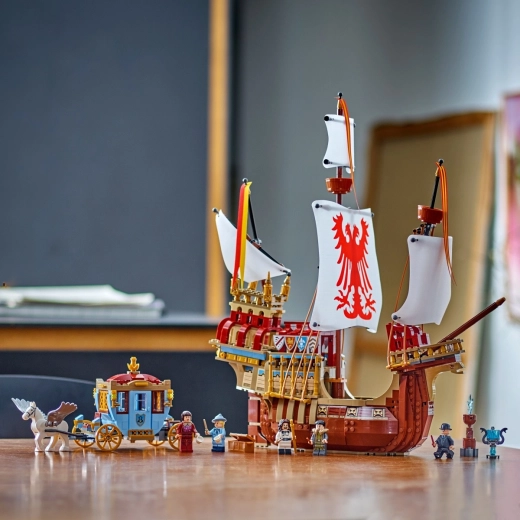 Carrosse « volant » de Beauxbâtons et Abraxan