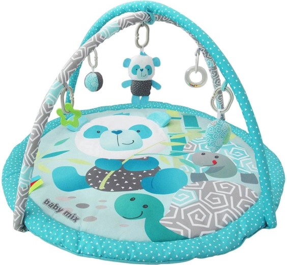 Tapis d’éveil BABY MIX panda et tortues
