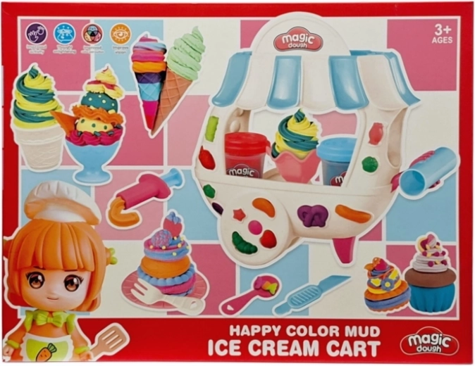 Pâte à modeler créative – glacier