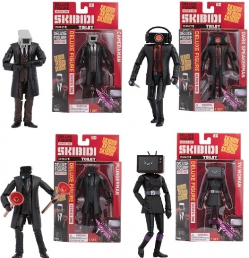 Skibidi Toilet - Figurines de collection DeLux 15 cm
