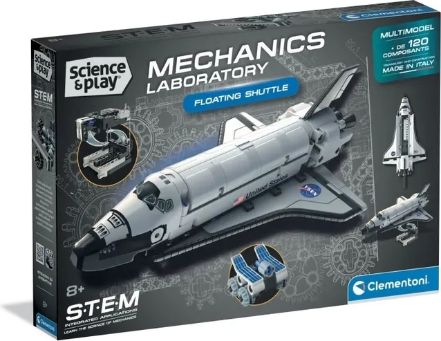 Clementoni Science & Play laboratoire mécanique Navette spatiale