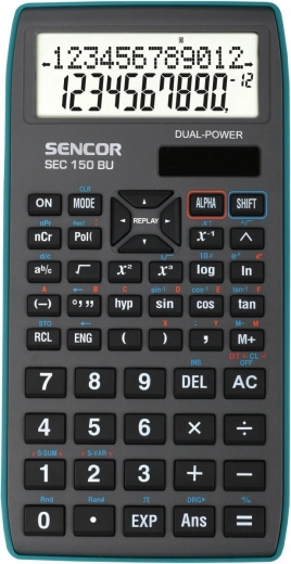 Calculatrice scientifique scolaire avec écran LCD